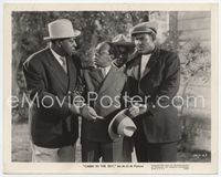 5j091 CABIN IN THE SKY 8x10 still '43 Eddie Rochester Anderson escorted by two large black men!