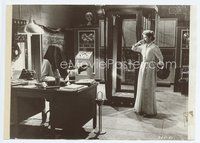 5j162 FLY 7x9.75 still '58 Patricia Owens confronts hooded Al Hedison with claw hand!