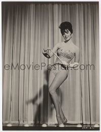 5j244 GYPSY 7.25x9.5 still '62 full-length sexiest Natalie Wood stripping on stage!