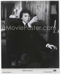 5j252 HAROLD & MAUDE 8x10 still '71 close up of seated Bud Cort about to shoot himself!