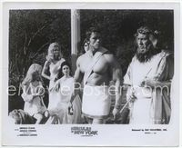 5j266 HERCULES IN NEW YORK 8x10 still '70 Arnold Schwarzenegger with Greek gods on Mt. Olympus!