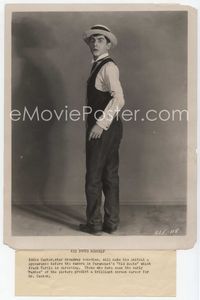 5j325 KID BOOTS 8x10 still '26 wacky portrait of pop-eyed Eddie Cantor in his first movie!