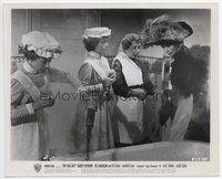 5j407 MY FAIR LADY 8x10 still '64 Audrey Hepburn as flower girl about to be bathed by 3 ladies!