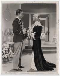 5j446 PAGE MISS GLORY 8x10.25 still '35 great full-length image of Dick Powell & Marion Davies!