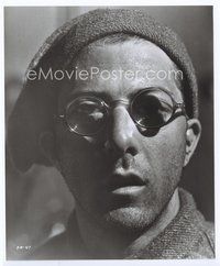 5j450 PAPILLON 8x9.75 still '73 great close up of Dustin Hoffman with Coke bottle glasses!