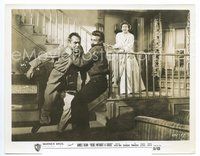 5j475 REBEL WITHOUT A CAUSE 8x10 still '55 James Dean fights with Jim Backus as mom screams!