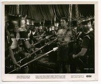 5j505 SAMSON & DELILAH 8x10 still '49 Victor Mature chained to pole about to be blinded!