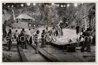 5j577 SWING TIME 10x15.25 still '36 incredible image of Astaire & Rogers on fake snow set by Miehle