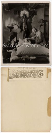 5j621 WEDDING MARCH 8x10 still '28 great image of Erich Von Stroheim with Zasu Pitts & Fay Wray!