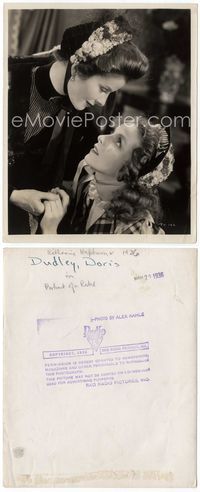 5j628 WOMAN REBELS 8x10 still '36 close up of Katharine Hepburn & Doris Dudley by Alex Kahle!