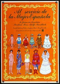5k331 AT THE SERVICE OF SPANISH WOMANHOOD Spanish '78 Al servicio de la mujer espanola