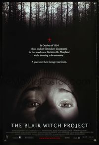 5m160 BLAIR WITCH PROJECT 1sh '99 Daniel Myrick & Eduardo Sanchez horror cult classic!