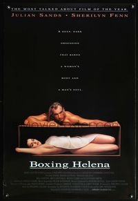 5m187 BOXING HELENA 1sh '93 weird dr. Julian Sands cuts off sexy Sherilyn Fenn's arms & legs!