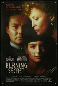 5m207 BURNING SECRET 1sh '88 Andrew Birkin directed, Klaus Maria Brandauer & Faye Dunaway!