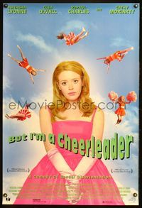 5m210 BUT I'M A CHEERLEADER 1sh '99 close-up of Natasha Lyonne in pink dress, sexual disorientation