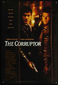 5m260 CORRUPTOR DS 1sh '99 Chow Yun-Fat & Mark Wahlberg with guns!