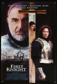 5m354 FIRST KNIGHT 1sh '95 Richard Gere as Lancelot, Sean Connery as Arthur, Julia Ormond!