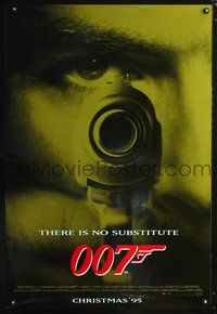 5m431 GOLDENEYE advance 1sh '95 Pierce Brosnan as secret agent James Bond 007!