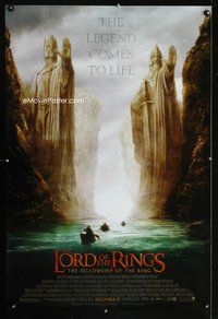 5m563 LORD OF THE RINGS: THE FELLOWSHIP OF THE RING advance river 1sh '01 J.R.R. Tolkien