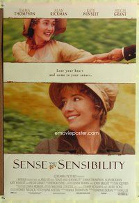 5m685 SENSE & SENSIBILITY DS int'l 1sh '95 Ang Lee, Emma Thompson, Kate Winslet, Alan Rickman