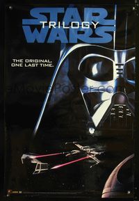 5m730 STAR WARS TRILOGY video 1sh 1995 George Lucas
