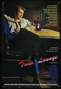 5m039 TREES LOUNGE signed 1sh '96 by Steve Buscemi, dark comedy, a search for who knows what!