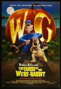 5m778 WALLACE & GROMIT: THE CURSE OF THE WERE-RABBIT DS 1sh '05 wacky English claymation!