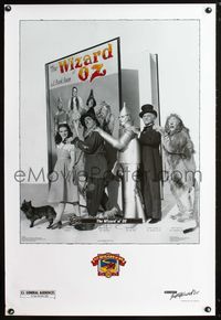 5m793 WIZARD OF OZ video 1sh R89 Victor Fleming, Judy Garland all-time classic!
