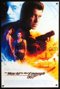 5m797 WORLD IS NOT ENOUGH int'l 1sh '99 Pierce Brosnan as James Bond, Sophie Marceau, Denise Richards!