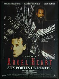 5n346 ANGEL HEART French 1p '87 Robert DeNiro, Mickey Rourke, directed by Alan Parker!