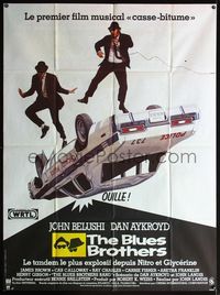 5n360 BLUES BROTHERS French 1p '80 John Belushi & Dan Aykroyd are on a mission from God!