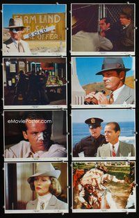 5o387 CHINATOWN 8 8x10 mini LCs '74 Jack Nicholson, Faye Dunaway, directed by Roman Polanski!