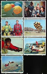 5o445 GYPSY MOTHS 7 Eng/US color 8x10s '69 Burt Lancaster, John Frankenheimer,cool sky diving images