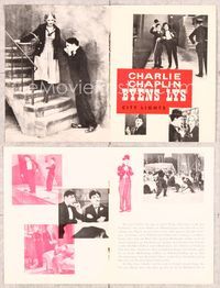 5o306 CITY LIGHTS Danish program R50s many wonderful images of comedian Charlie Chaplin!