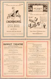 5o214 SUNSET THEATRE HERALD MAY 26 local theater herald '29 art of Buster Keaton in Spite Marriage!