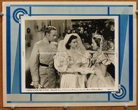 5o003 GONE WITH THE WIND 8x10 still w/background '39 Howard watches Vivien Leigh & de Havilland!