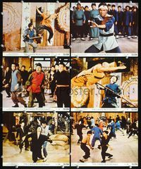 5o460 CHINESE PROFESSIONALS 6 8x10 mini LCs '71 Karate Killer & Kung Fu Beast, martial arts!