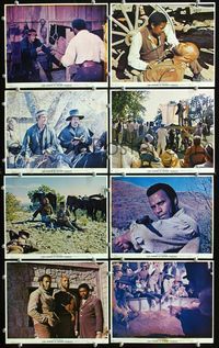 5o410 LEGEND OF NIGGER CHARLEY 8 8x10 mini LCs '72 Fred Williamson, Slave to Outlaw!