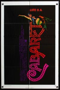 5p163 CABARET 1sh '72 singing & dancing Liza Minnelli in Nazi Germany, Bob Fosse