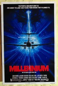 5p614 MILLENNIUM 1sh '89 Michael Anderson directed, Cheryl Ladd & Kris Kristofferson!