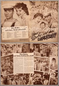 5t013 BABY & THE BATTLESHIP German program '57 English sailors John Mills & Richard Attenborough!