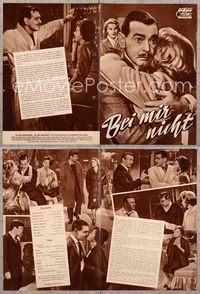 5t029 BUT NOT FOR ME German program '59 Clark Gable, Carroll Baker, Lilli Palmer, Lee J. Cobb
