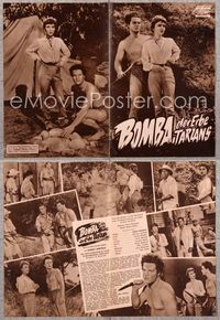 5t040 KILLER LEOPARD German program '54 Sheffield as Bomba the Jungle Boy, 1000 savage perils!