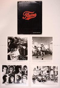 5t169 FAME presskit '80 Alan Parker, Irene Cara, it's going to take everything they've got!