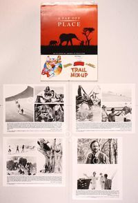 5t170 FAR OFF PLACE/TRAIL MIX-UP presskit '93 Disney, Reese Witherspoon, + Roger Rabbit cartoon!