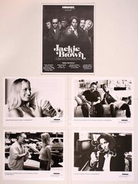 5t187 JACKIE BROWN presskit '97 Quentin Tarantino, Pam Grier, Samuel L. Jackson, De Niro, Fonda
