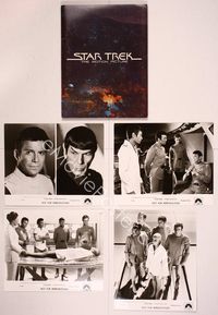 5t199 STAR TREK presskit '79 William Shatner, Leonard Nimoy, DeForest Kelley, James Doohan