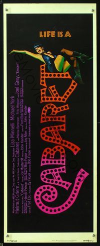 5r074 CABARET insert '72 singing & dancing Liza Minnelli in Nazi Germany, directed by Bob Fosse!