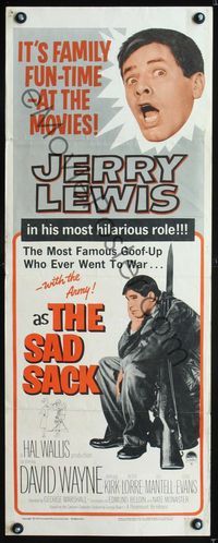 5r472 SAD SACK insert R62 Jerry Lewis in the Foreign Legion, in his most hilarious role!