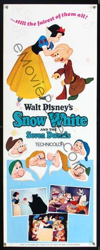 5r538 SNOW WHITE & THE SEVEN DWARFS insert R67 Walt Disney animated fantasy cartoon classic!
